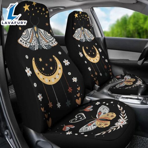 Boho Butterfly Rainbow Car Seat Covers