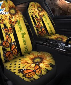 Butterfly Custom Yellow Sunflower Premium…