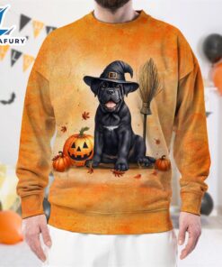 Cane Corso Dog In Spooky…