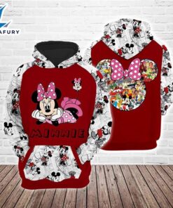 Cartoon Character Comic Minnie Hoodie…