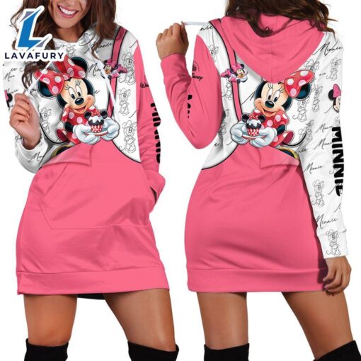 Cartoon Character Fall Minnie Hoodie All Over Printed 3D Unisex Men Women