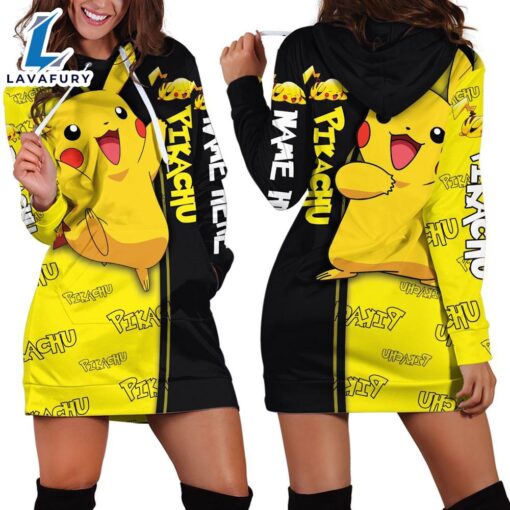 Cartoon Character Pikachu Hoodie Set Legging (Customized) All Over Printed 3D Unisex Men Women