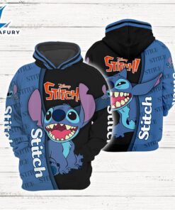 Cartoon Character Sign Stitch Hoodie…