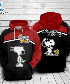 Cartoon Character Snoopy Cool Hoodie…