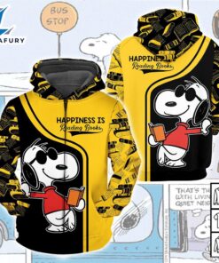 Cartoon Character Snoopy Happiness Zip…