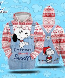 Cartoon Character Snoopy Knitted Hoodie…