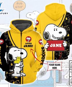 Cartoon Character Snoopy Loves You…