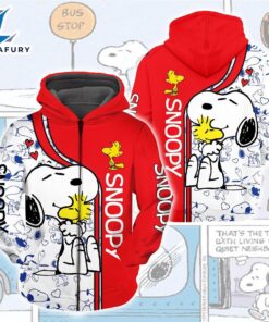 Cartoon Character Snoopy Red Red…