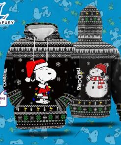 Cartoon Character Snoopy Winter Hoodie…