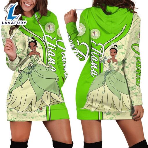 Cartoon Character Tiana Princess Hoodie All Over Printed 3D Unisex Men Women