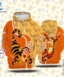 Cartoon Character Tigger Form Hoodie…