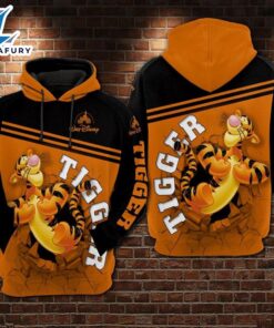 Cartoon Character Tigger Hoodie All…