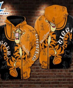 Cartoon Character Tigger Pt Hoodie…