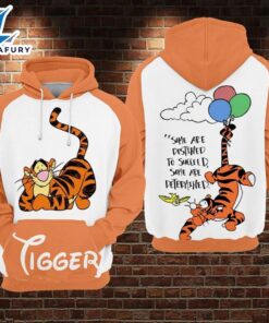 Cartoon Character Tigger Succeed Hoodie…