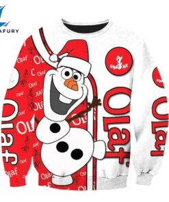 Cartoon Frozen Christmas Olaf Hoodie…