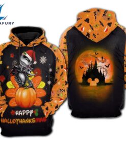 Cartoon Halloween Hallothanksmas Jack Skelington…