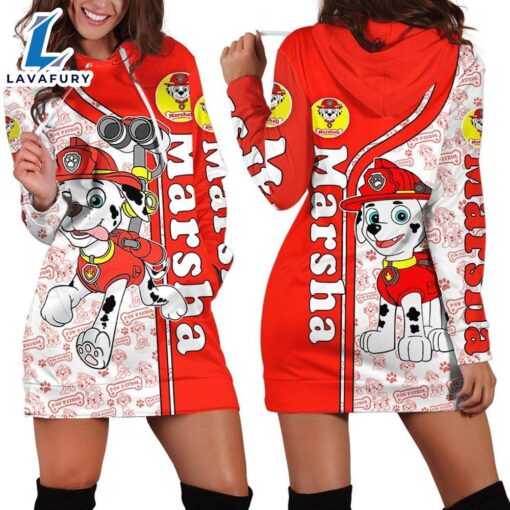 Cartoon Paw Patrol Marsha Hoodie All Over Printed 3D Unisex Men Women