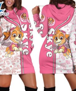 Cartoon Paw Patrol Skye Hoodie All Over Printed 3D Unisex Men Women