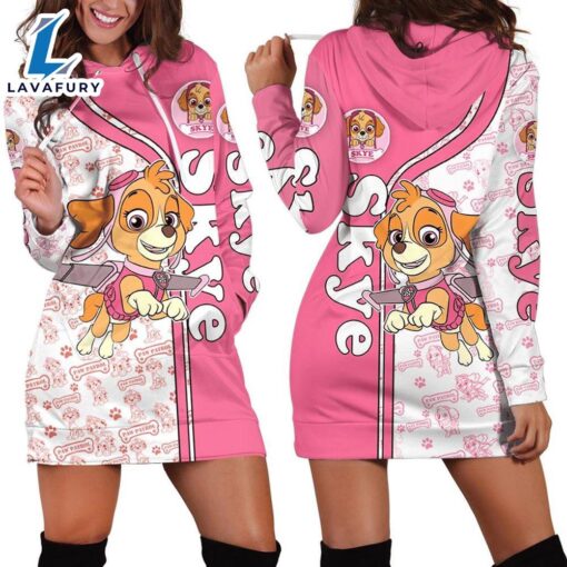 Cartoon Paw Patrol Skye Hoodie All Over Printed 3D Unisex Men Women