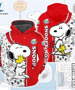 Cartoon Peanuts Love Snoopy Pattern…