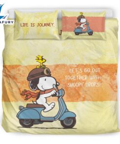 Cartoon Snoopy Life Is Journey…