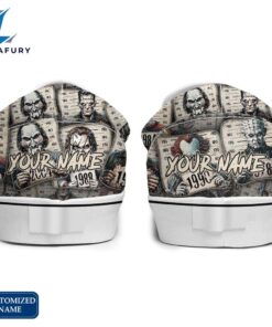 Custom Name HF Horror Movie Slip On Shoes