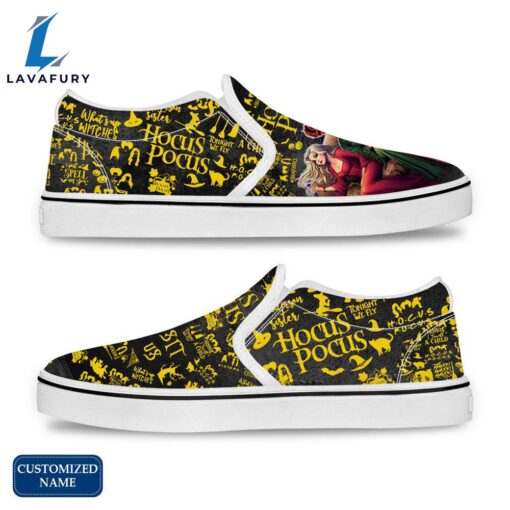 Custom Name HP Witch Movie Slip On Shoes