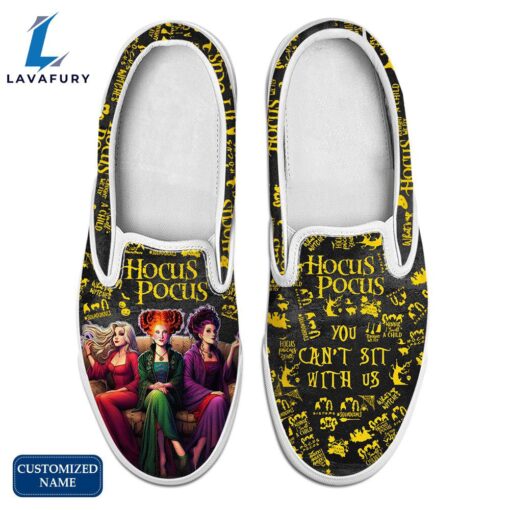 Custom Name HP Witch Movie Slip On Shoes