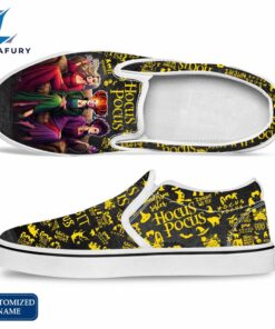 Custom Name HP Witch Movie Slip On Shoes