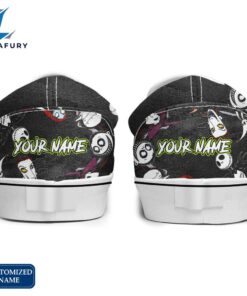 Custom Name TNBC Horror Movie Slip On Shoes