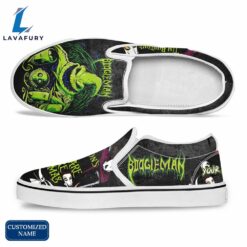 Custom Name TNBC Horror Movie Slip On Shoes