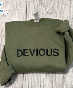 Merry Christmas Devious Funny Embroidered…