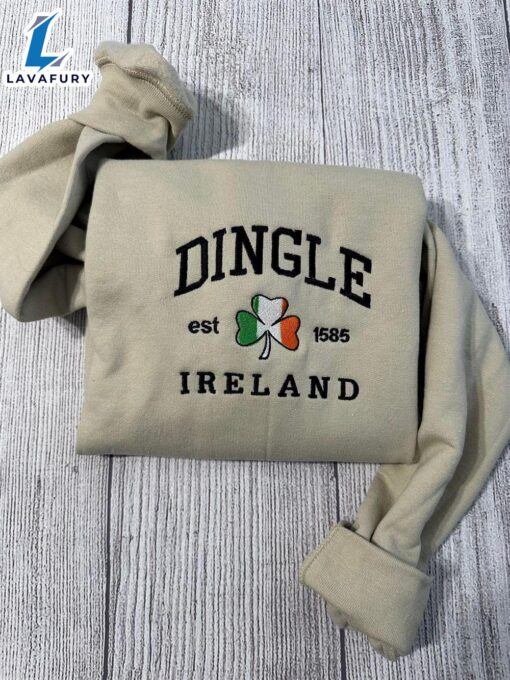 Merry Christmas  Dingle Ireland Embroidered Sweatshir Gift Christmas