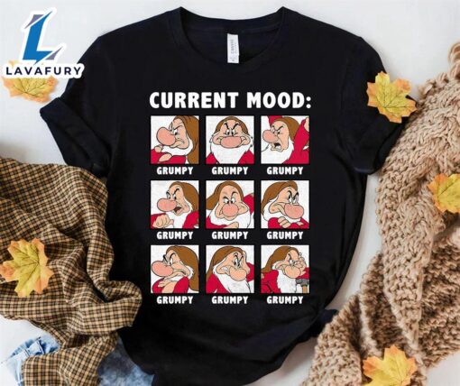 Disney Grumpy Dwarf Current Mood Shirt