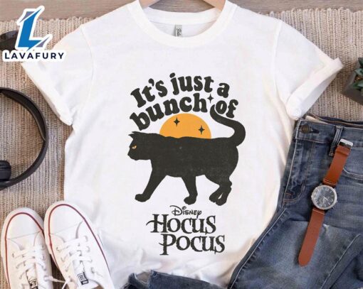 Disney Hocus Pocus Thackery Binx It’s Just A Bunch Of T-Shirt