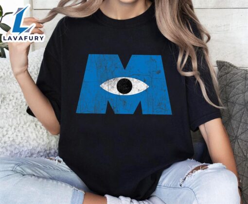 Disney Monsters Inc. Eye Logo Graphic T-Shirt