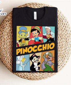 Disney Pinocchio Retro 90s Characters…