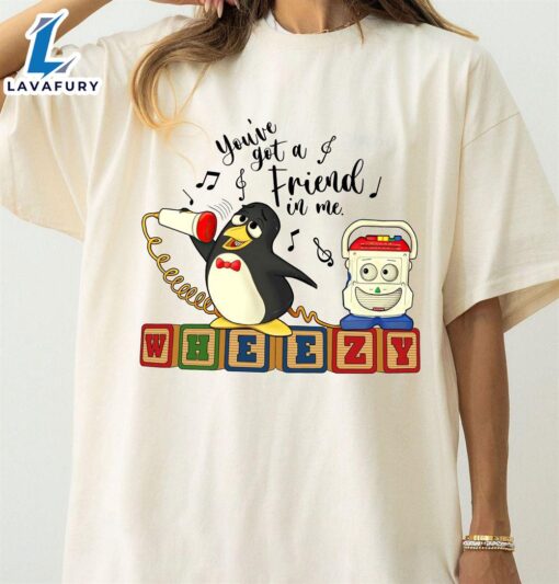 Disney Pixar Toy Story Penguin Wheezy Sing Shirt