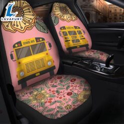 Floral School Bus Premium Custom…