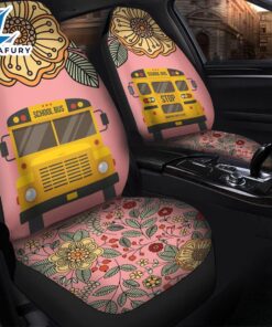 Floral School Bus Premium Custom…