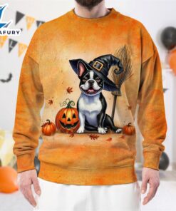 French Bulldog In Spooky Autumn…