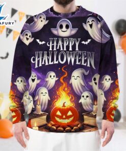 Ghost Family Halloween 3D Shirt