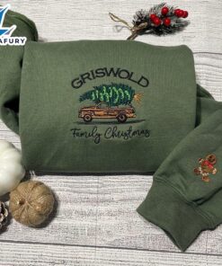 Merry Christmas Griswold Embroidered Sweatshirt…