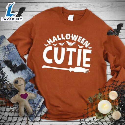 Happy Hallothanksmas Gift Funny Halloween Cutie Sweatshirt