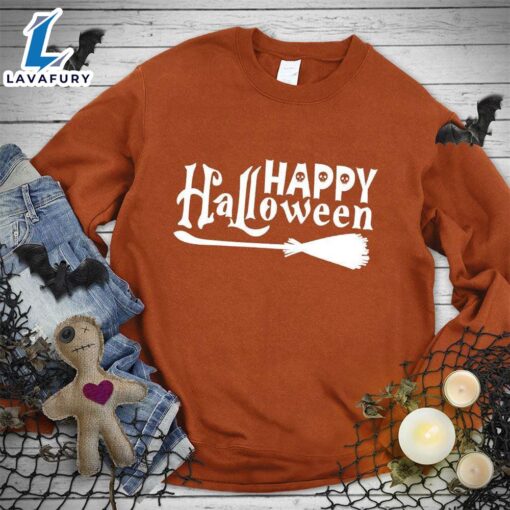 Happy Hallothanksmas Gift Funny Happy Halloween Sweatshirt