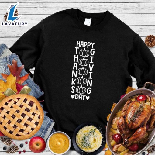 Happy Hallothanksmas Gift Funny Happy Thanksgiving 2D Sweatshirt