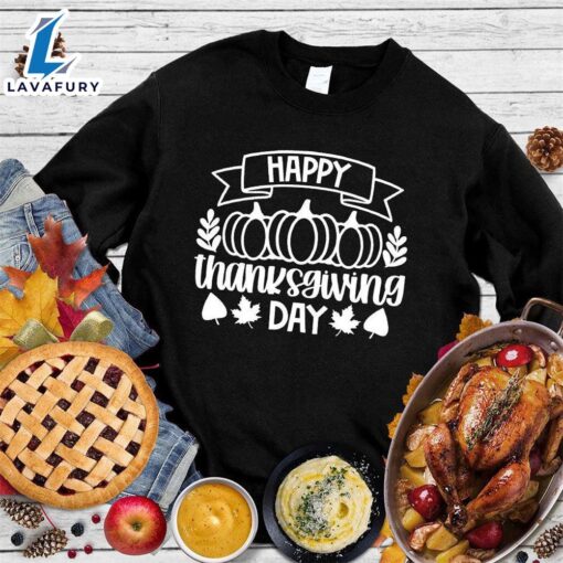 Happy Hallothanksmas Gift Funny Happy Thanksgiving Version Sweatshirt Tee