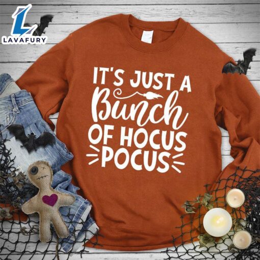 Happy Hallothanksmas Gift Funny It’s Just A Bunch Of Hocus Pocus Version Sweatshirt