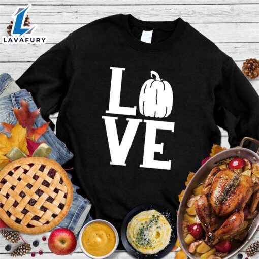 Happy Hallothanksmas Gift Funny Love Fall Sweatshirt