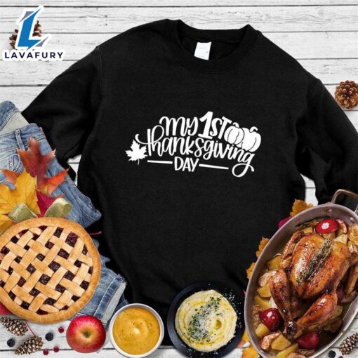 Happy Hallothanksmas Gift Funny My St Thanksgiving Day Sweatshirt